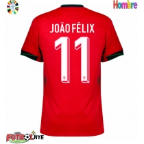 Camiseta Portugal Joao Felix #11 Primera Equipación Eurocopa 2024 manga corta